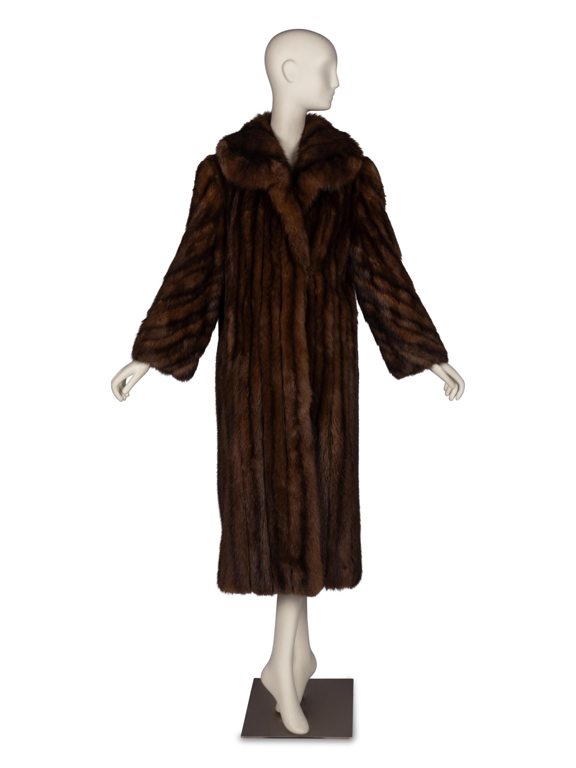 A Sable Fur Coat