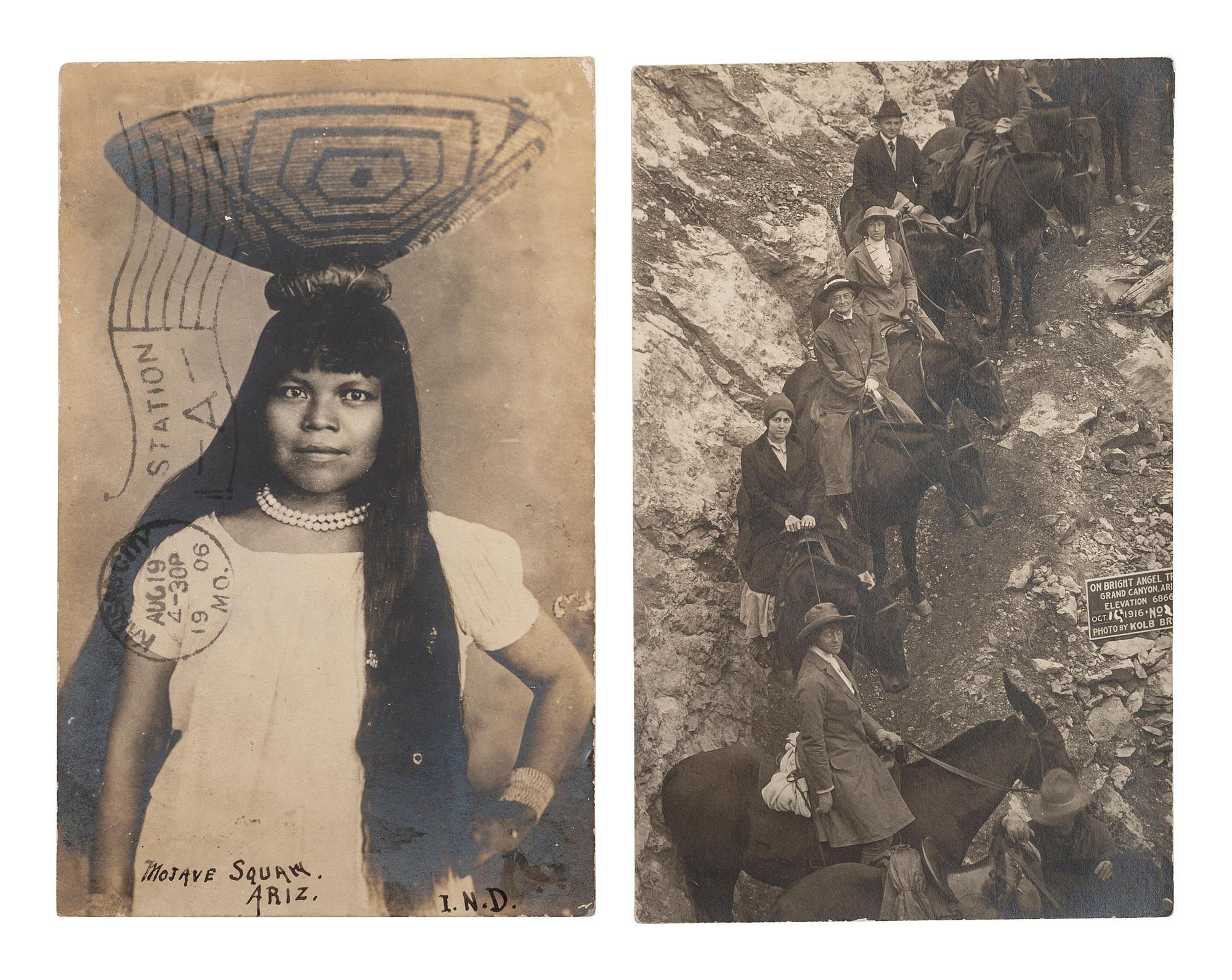 [WESTERN AMERICANA]. A group of 65 RPPCs & photographs of Arizona.