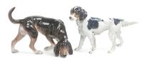 Two Bing & Grondahl Porcelain Figures Width of widest 11 inches. — 20TH CENTURY