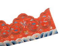 RELEASED TO MUSEUM -- A Group of Chinese Embroidered Silk Fragments