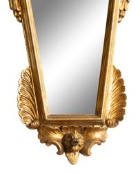 A Pair of Italian Giltwood Mirrors