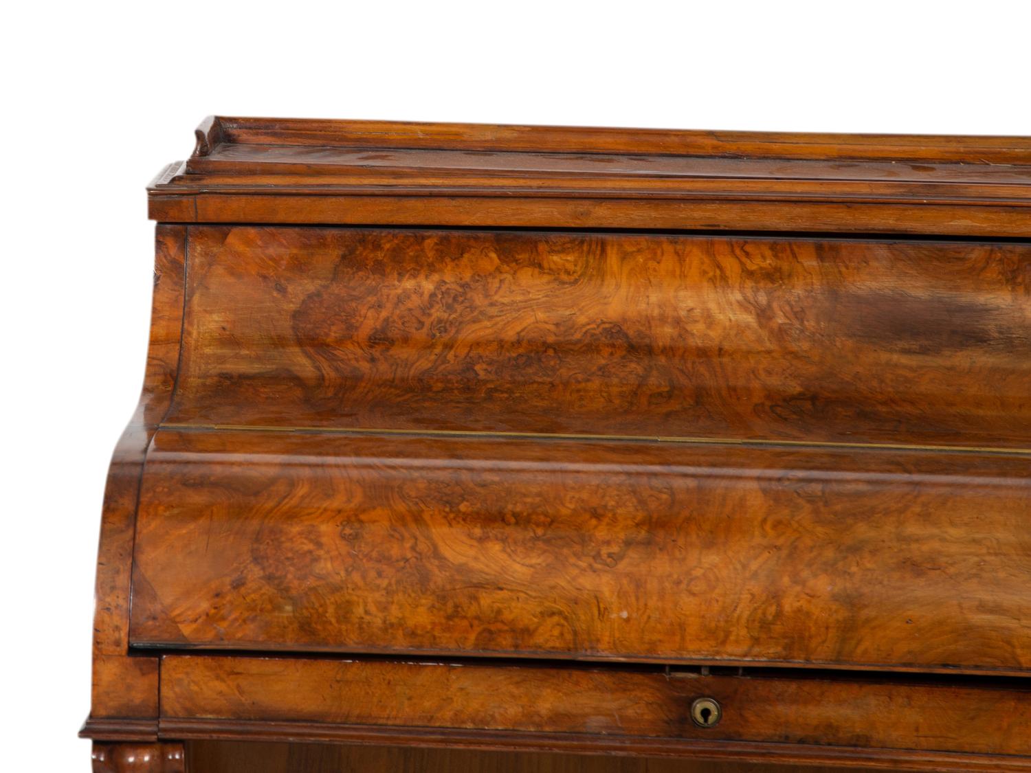 A William IV Burl Walnut Davenport Desk