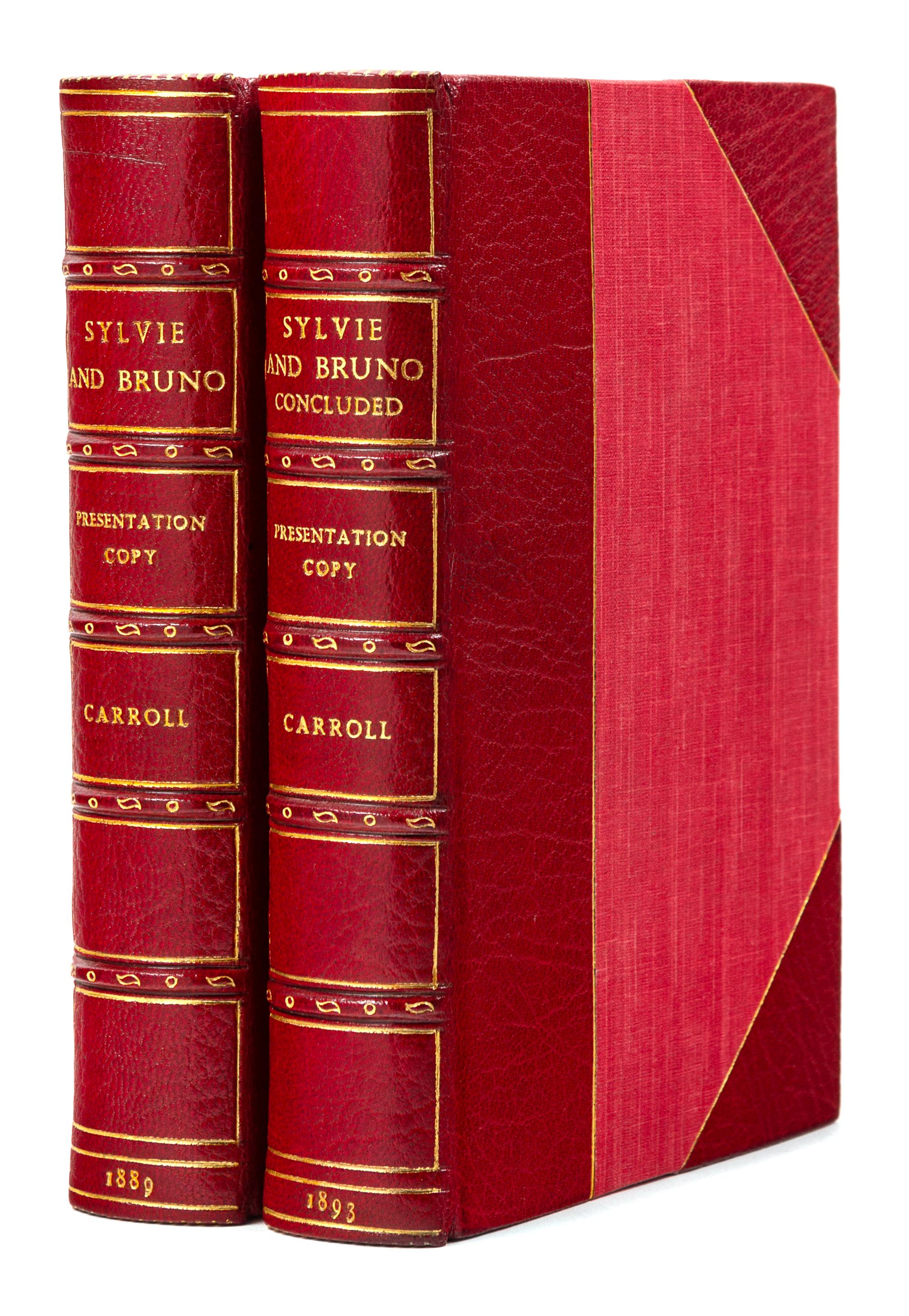 DODGSON, Charles Lutwidge ("Lewis Carroll") (1832-1898). Sylvie and Bruno. - Sylvie and Bruno Concluded. London: Macmillan, 1889, 1893.