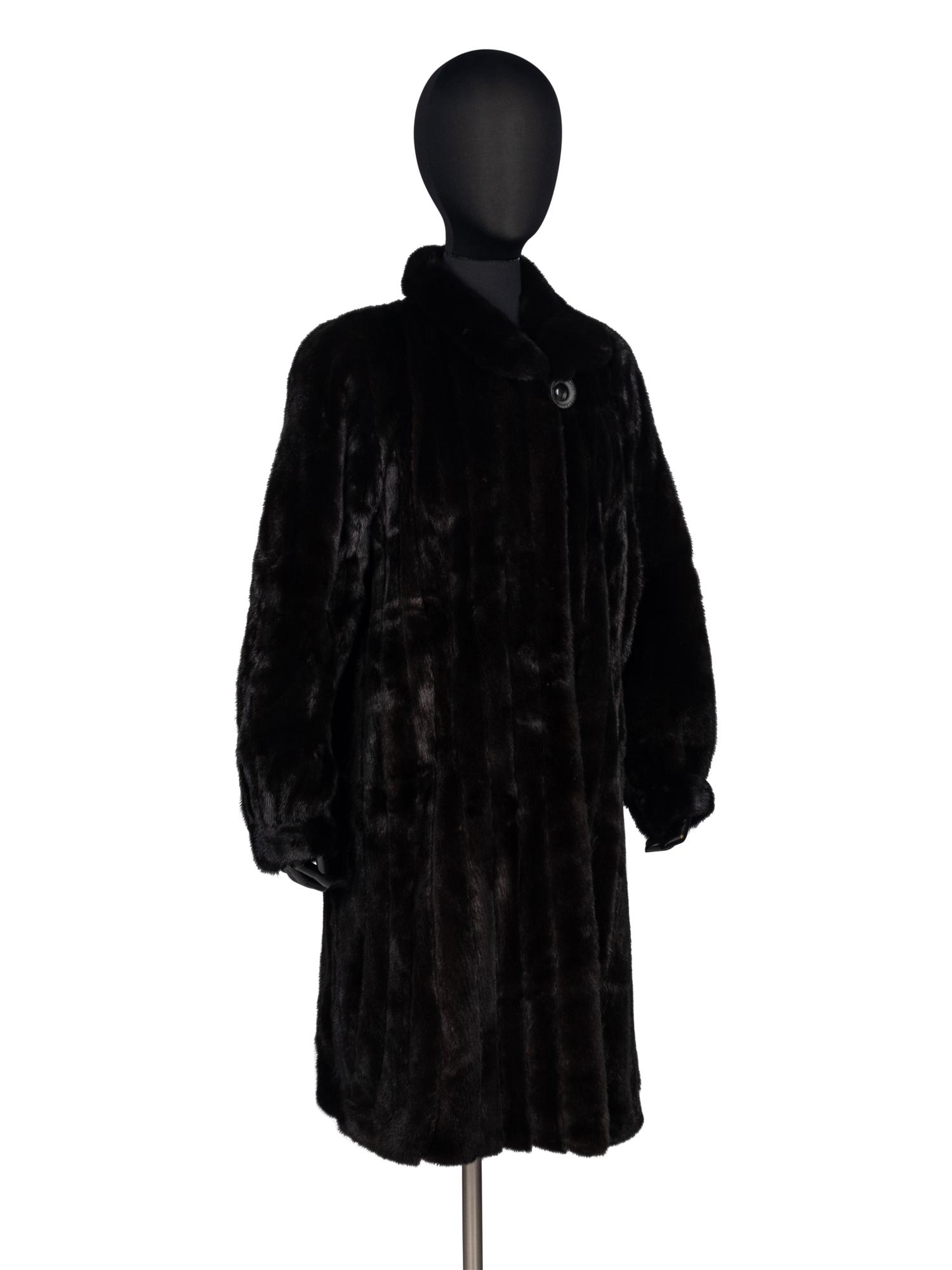 Mary McFadden Mink Coat