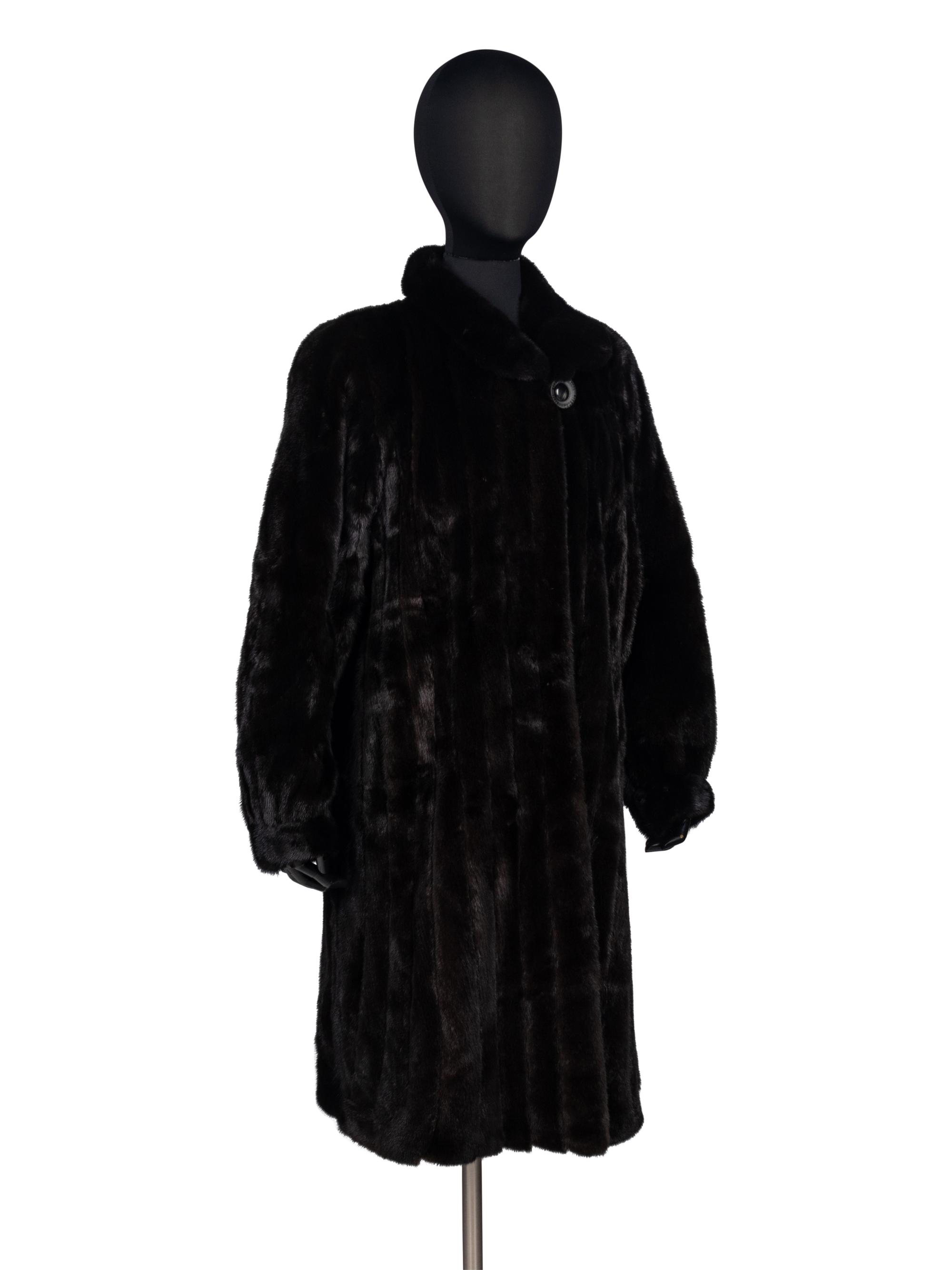 Mary McFadden Mink Coat