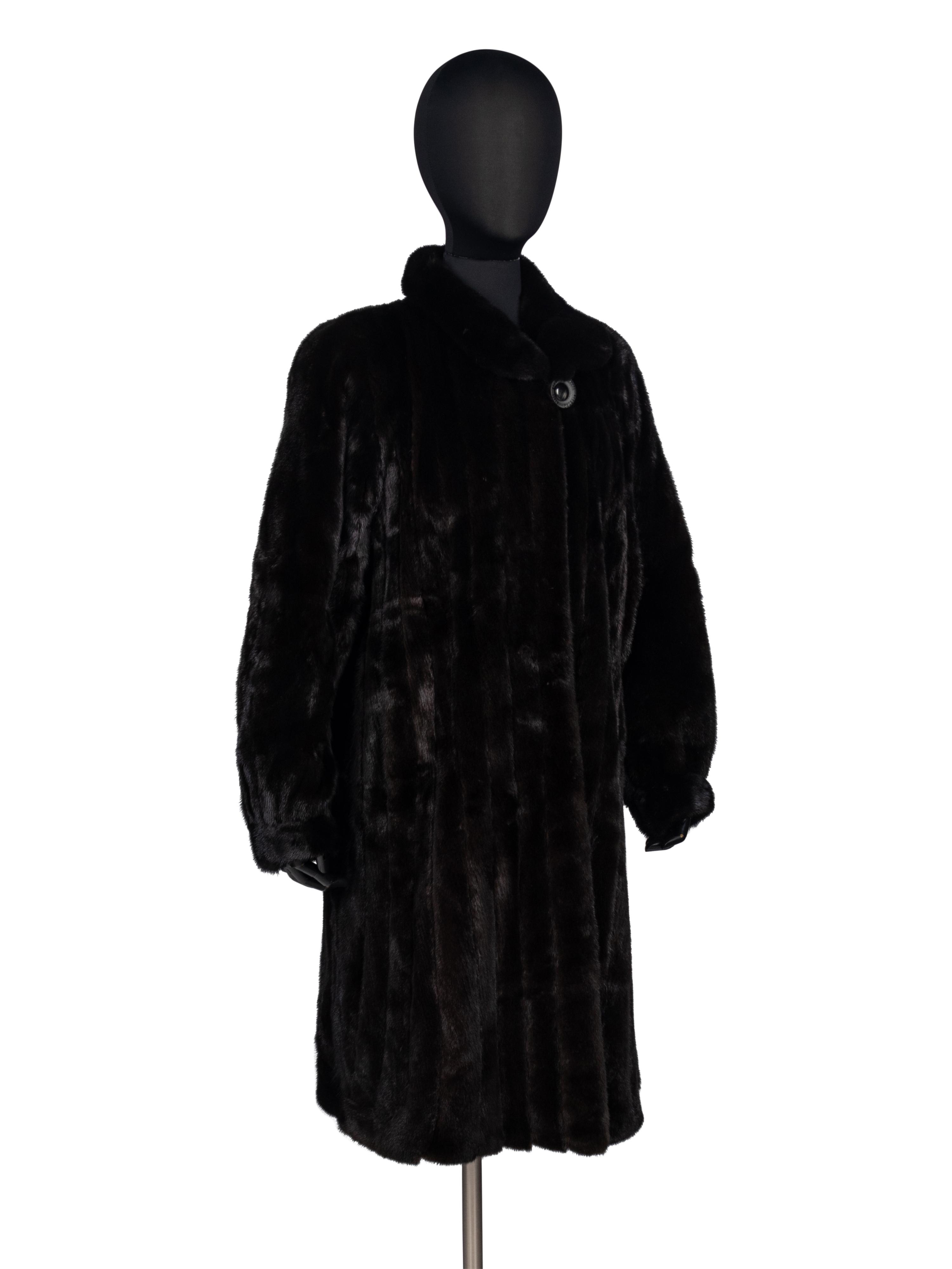 Mary McFadden Mink Coat