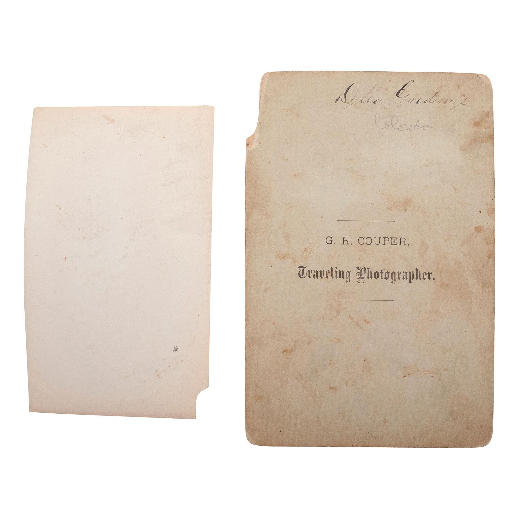 [TRANSPORTATION - STAGECOACHES]. A group of albumen and silver gelatin photographs depicting stagecoaches and wagons, comprising: