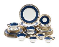 A Wedgwood Porcelain Dinner Service