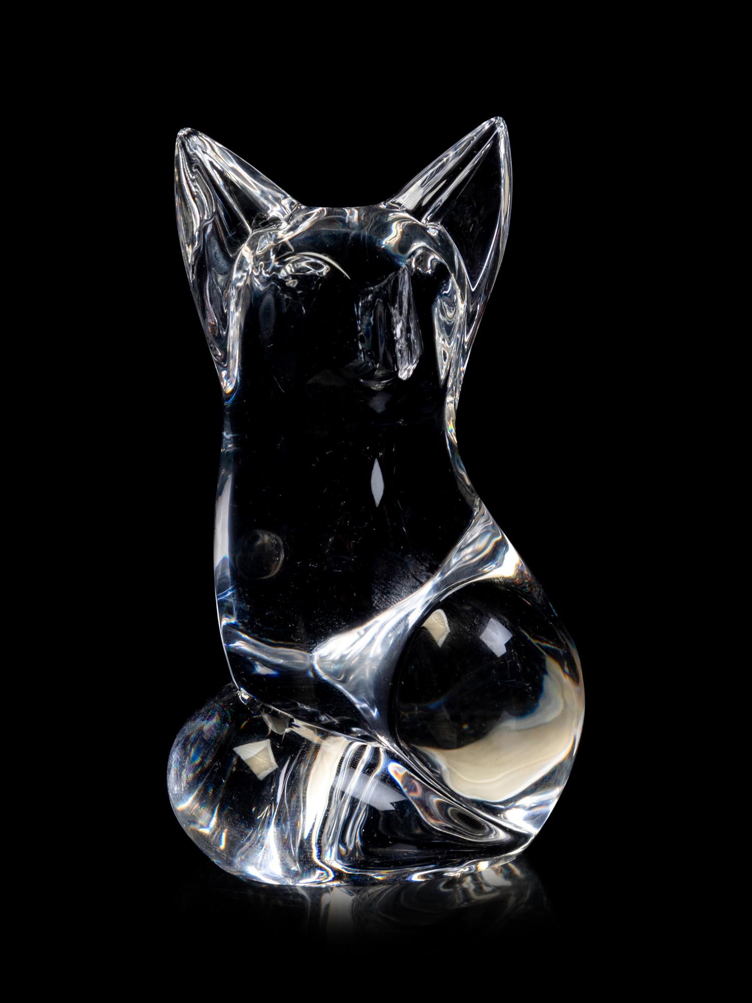 A Group of Five Steuben Glass Figures of Animals