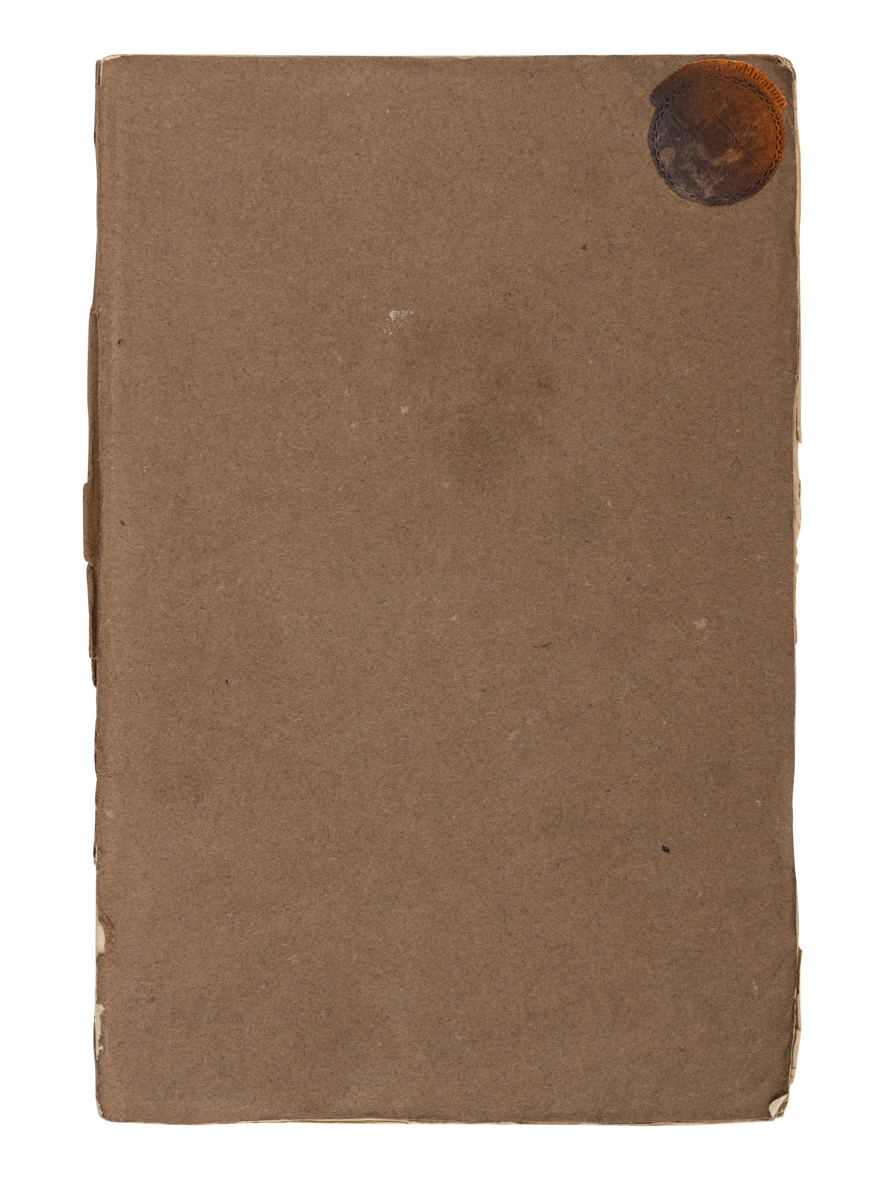 BYRON, George Gordon Noel, Lord (1788-1824). Hebrew Melodies . London: John Murray, 1815.