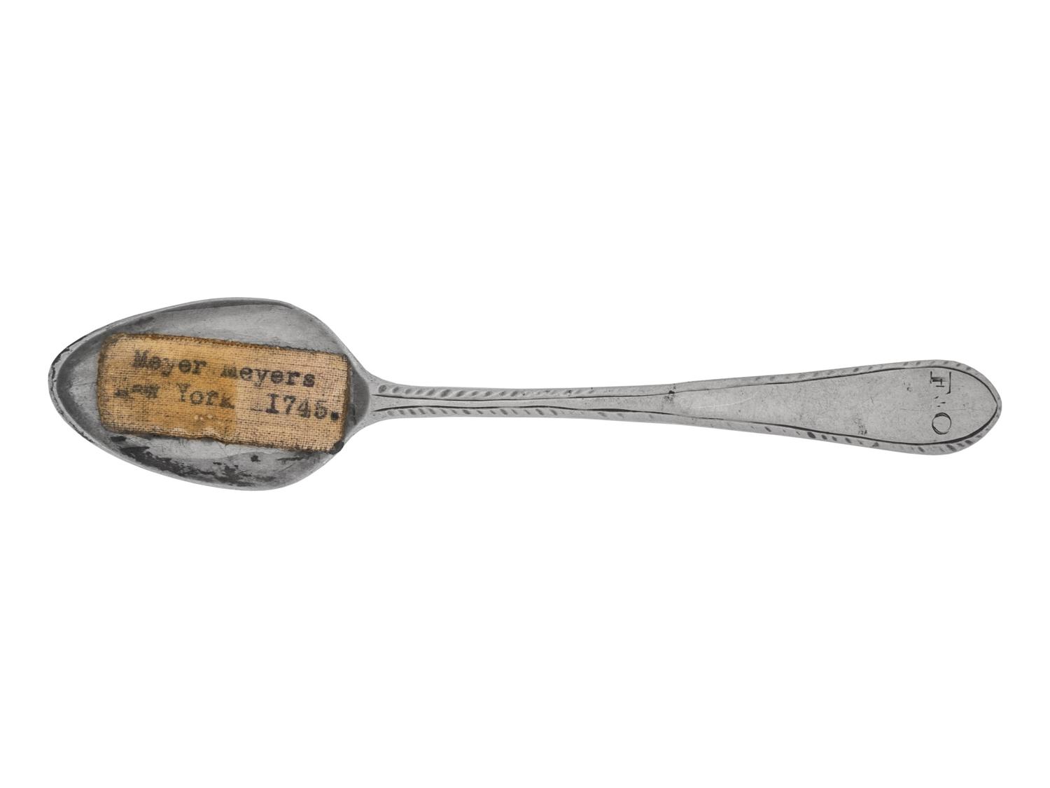 An American Silver Teaspoon