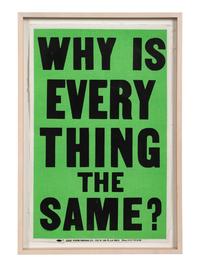 Why is Everything the Same?