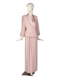 Rizik Brothers Suit, Manolo Blahnik Pumps, and Collection of Costume Jewelry