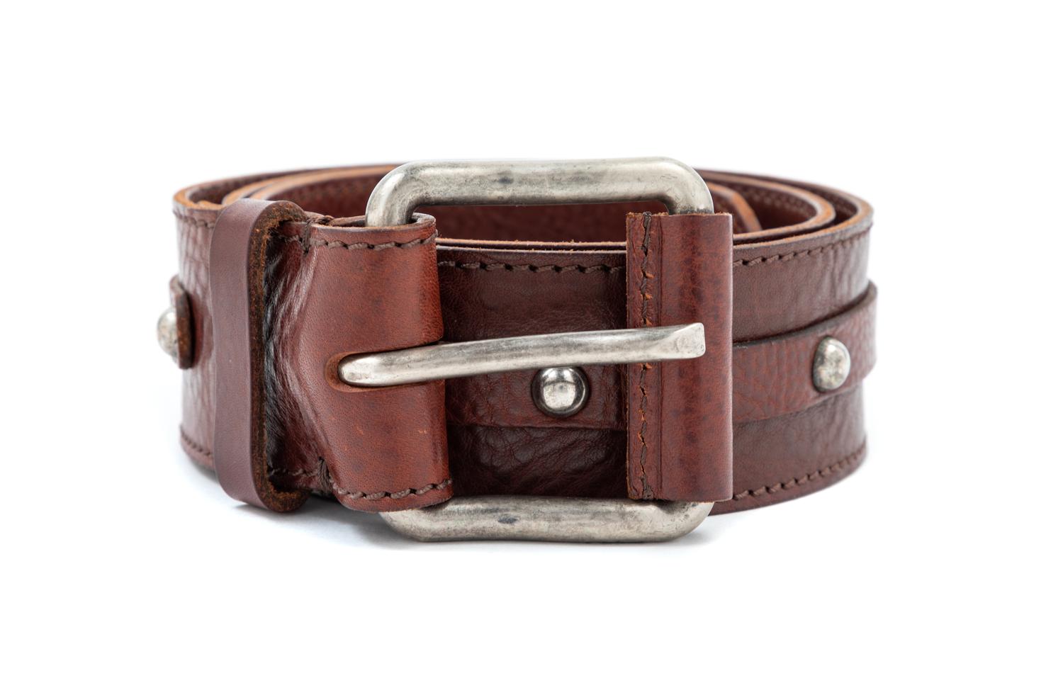 A Chloe Brown Leather Belt, 1980-90s