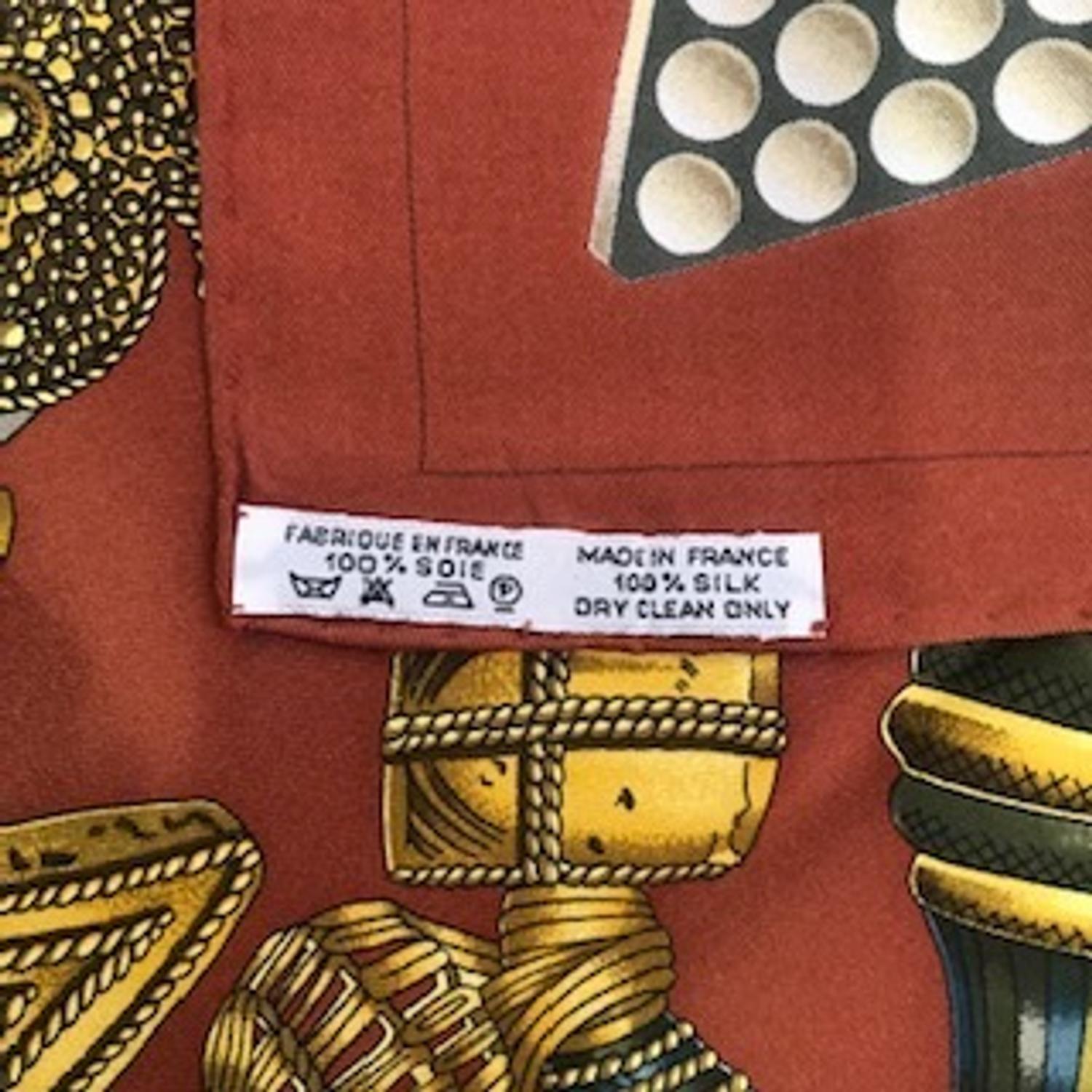 Hermès 90cm Silk Scarf