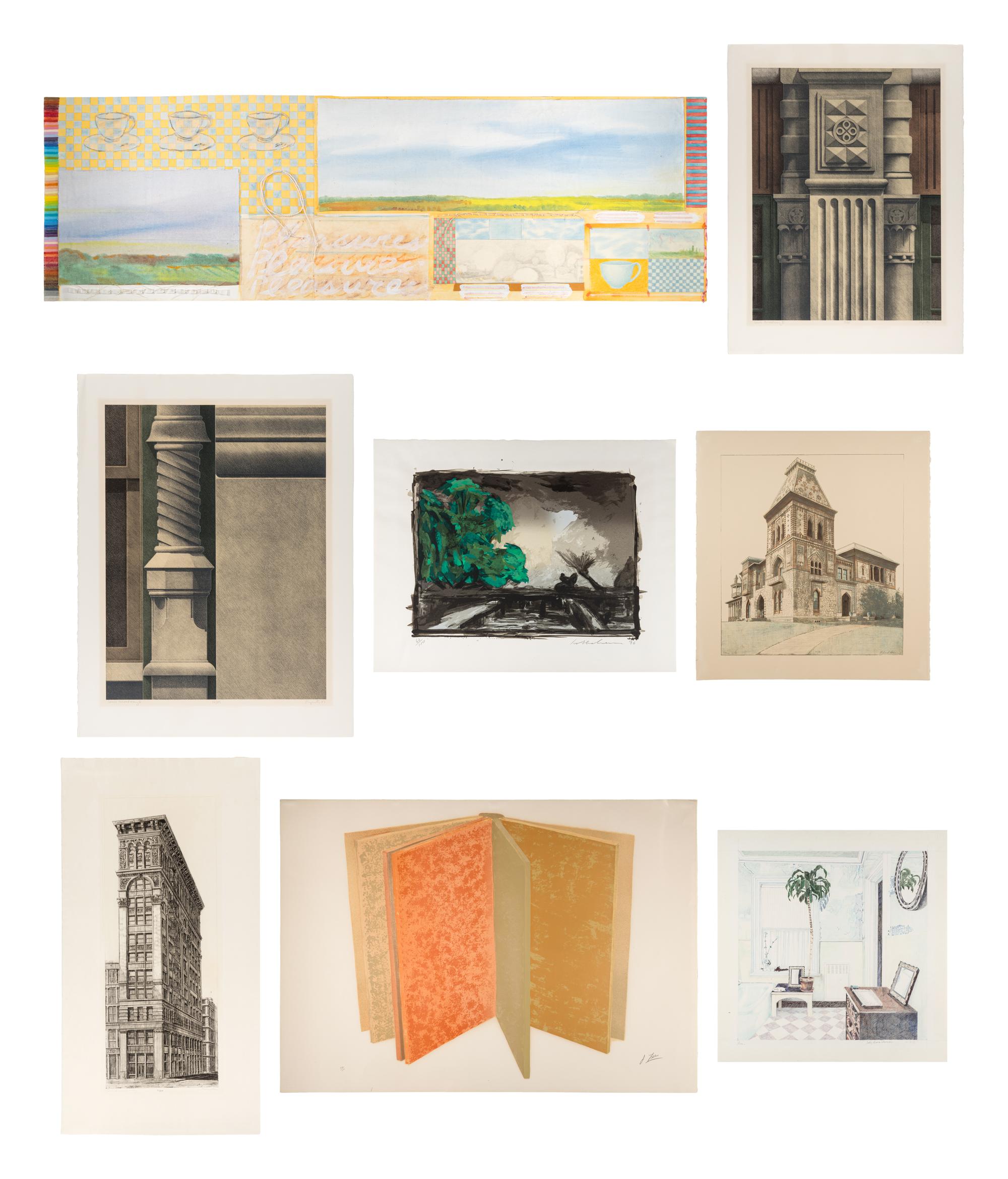 Various Artists A group of 17 artworks