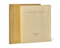 [Black Sun Press] [James, Henry, and Walter Berry] Letters of Henry James to Walter Berry