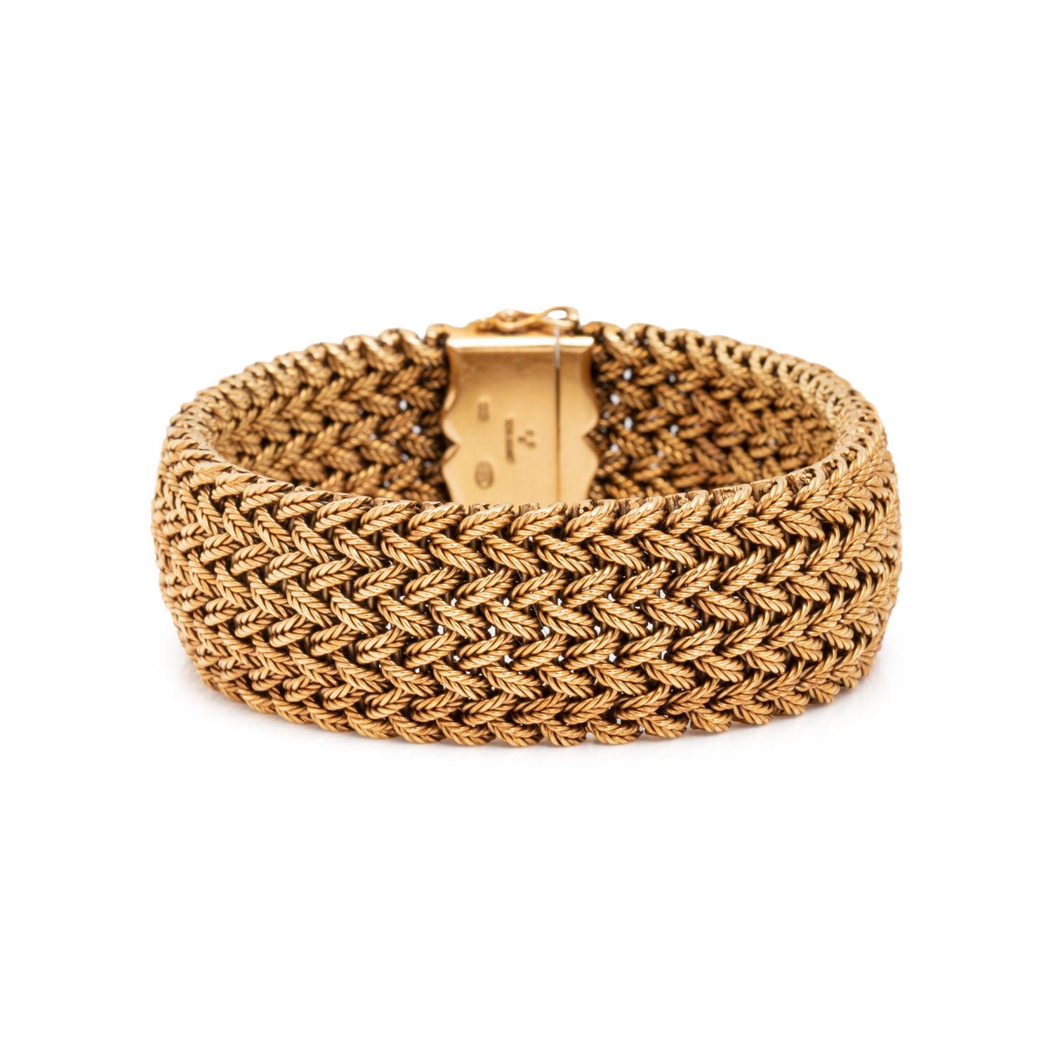 YELLOW GOLD BRACELET