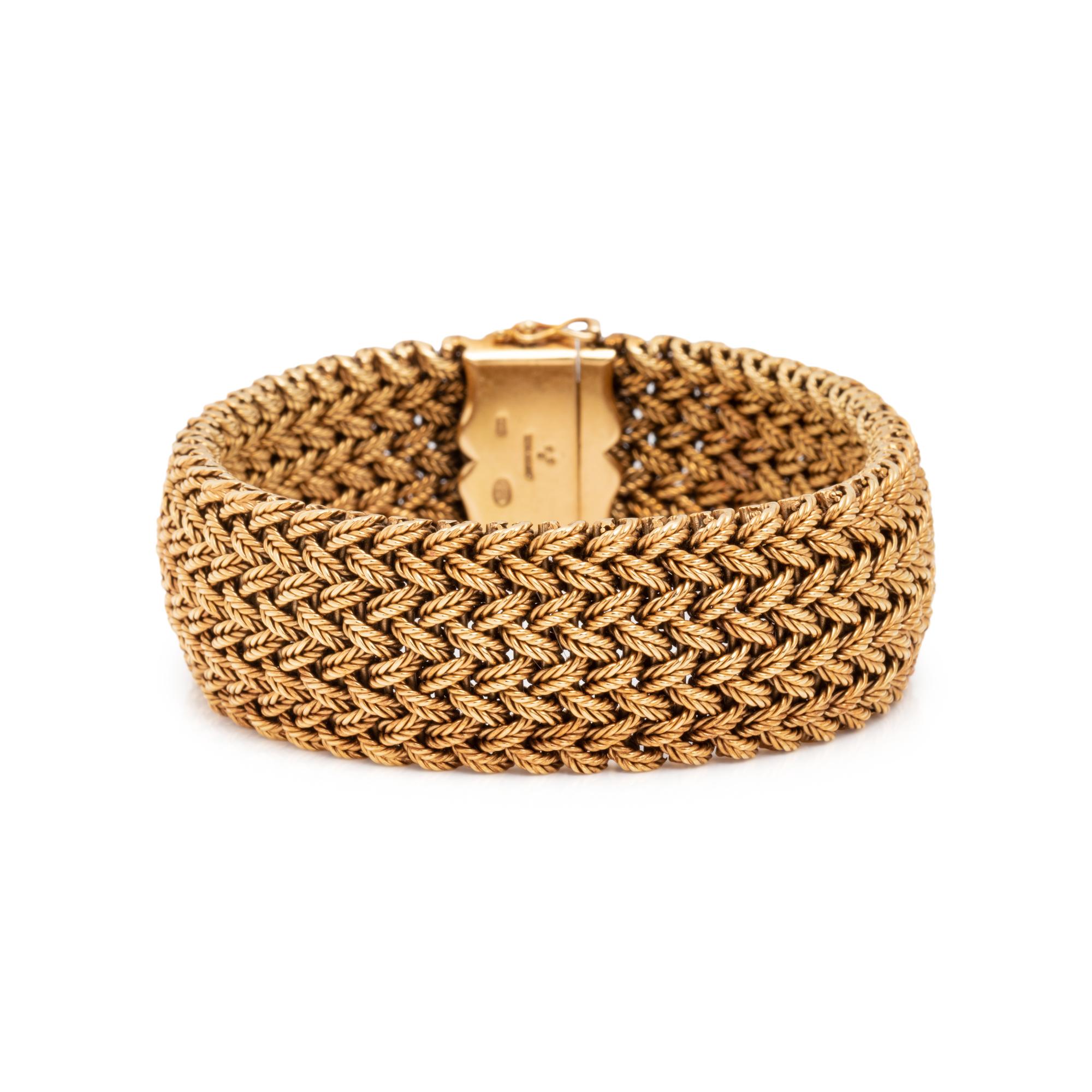 YELLOW GOLD BRACELET