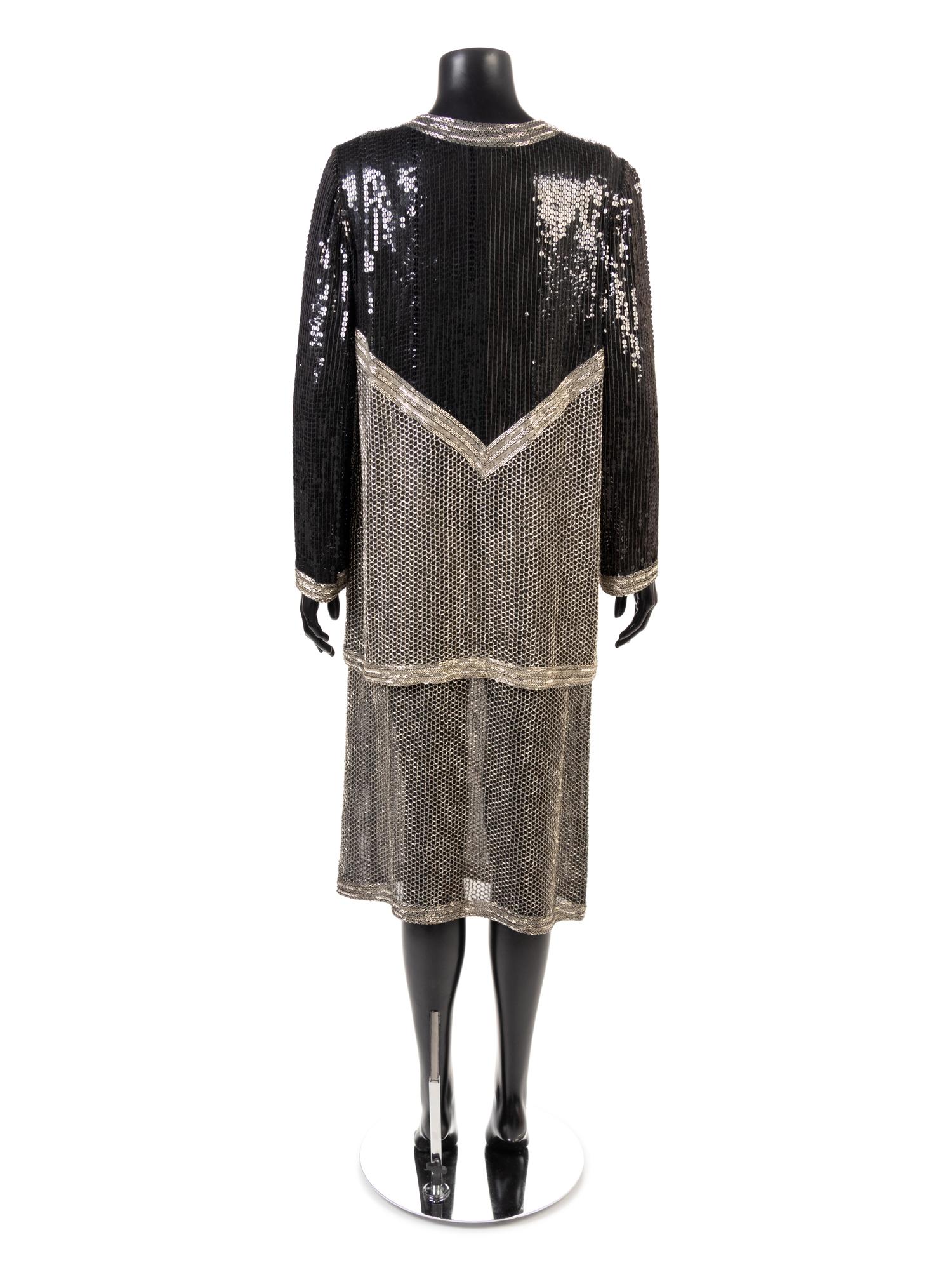 One Halston and One Bill Blass Ensemble,1980-1990s