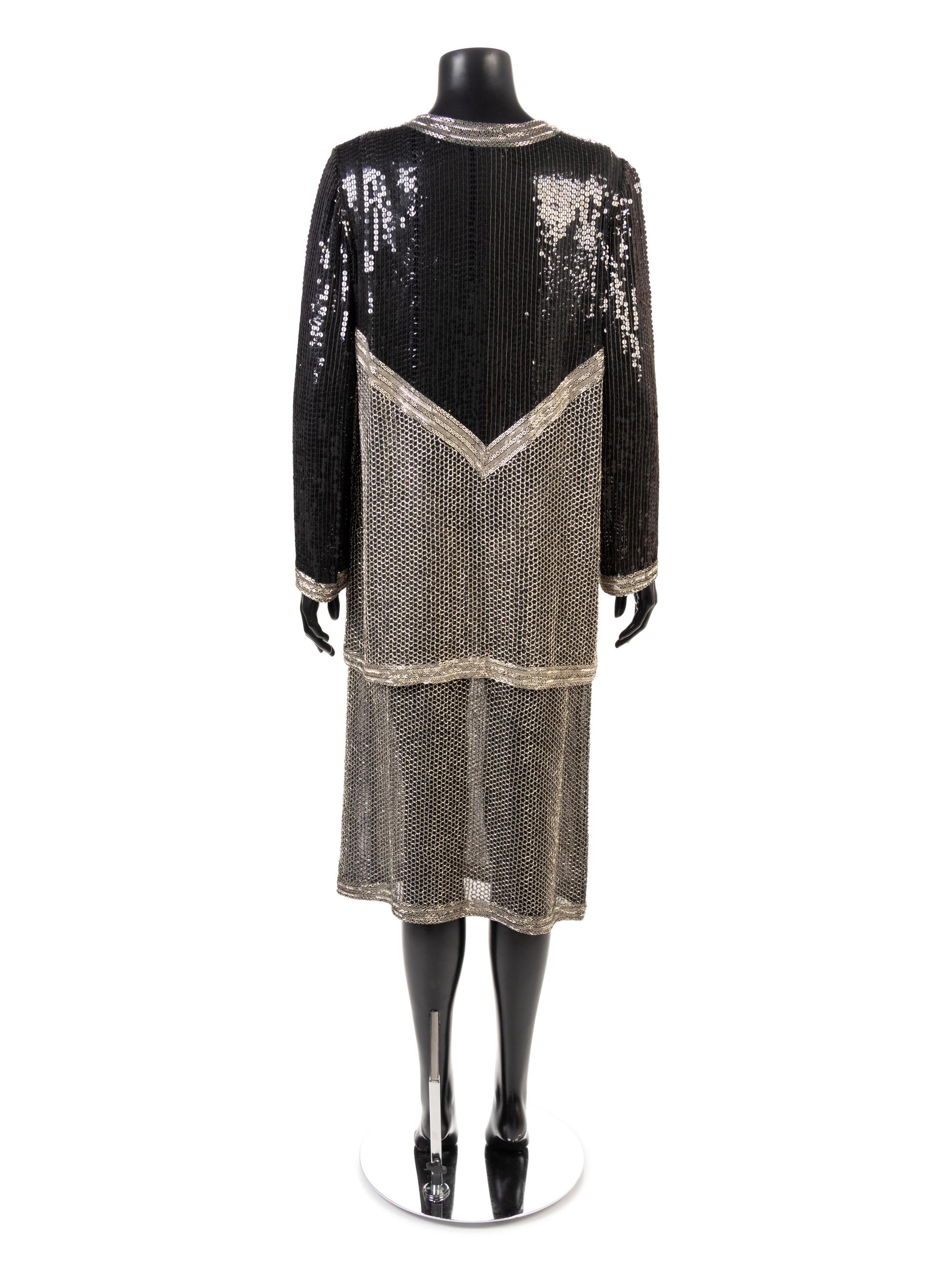 One Halston and One Bill Blass Ensemble,1980-1990s