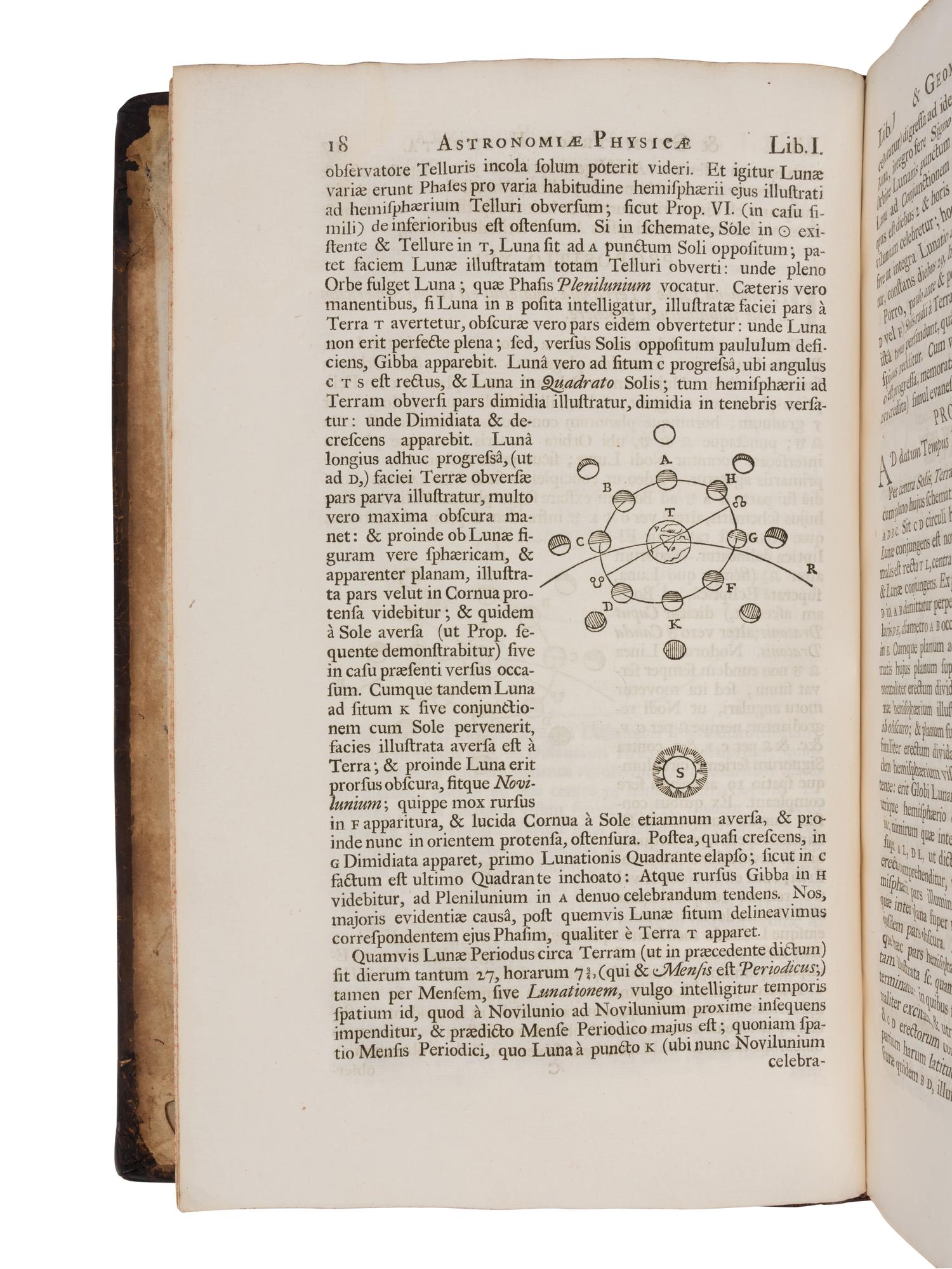[ASTRONOMY]. GREGORY, David (1659-1708). Astronomiae, physicae & geometricae elementa . Oxford: Sheldonian Theatre, 1702.
