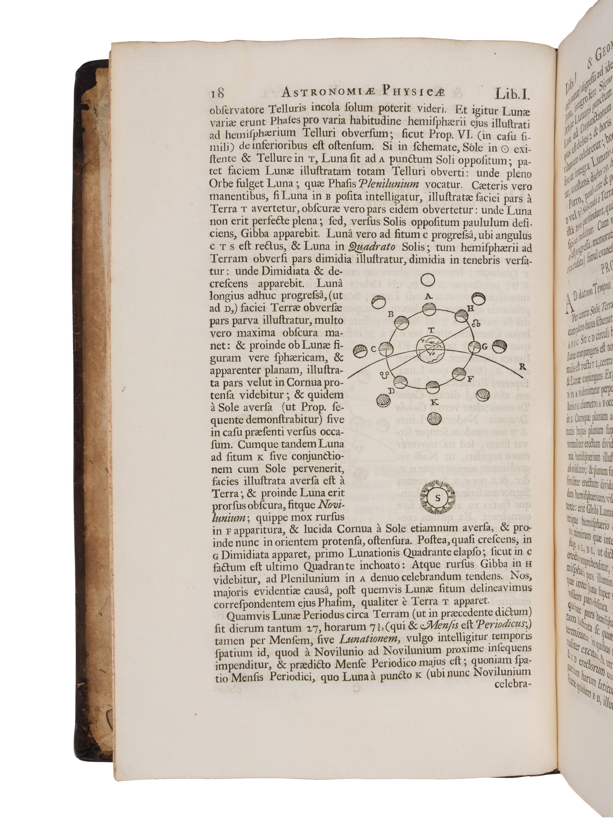 [ASTRONOMY]. GREGORY, David (1659-1708). Astronomiae, physicae & geometricae elementa . Oxford: Sheldonian Theatre, 1702.