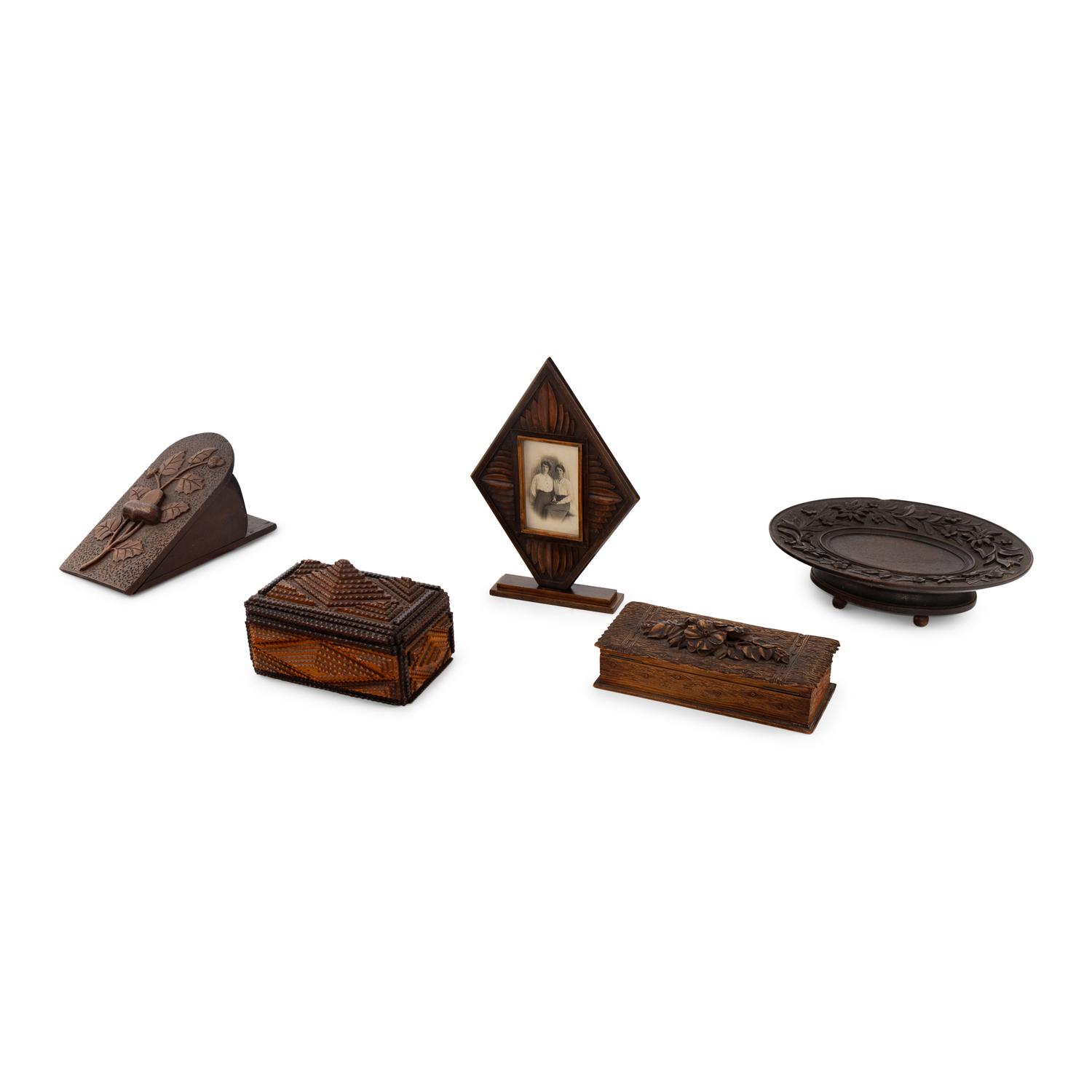 A Collection of Tramp Art Table Articles