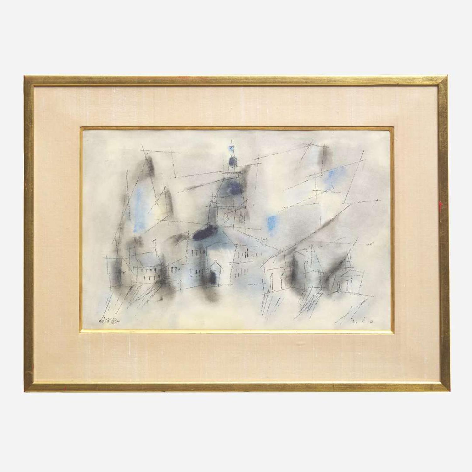 Lyonel Feininger (American/German, 1871-1956) Transfiguration