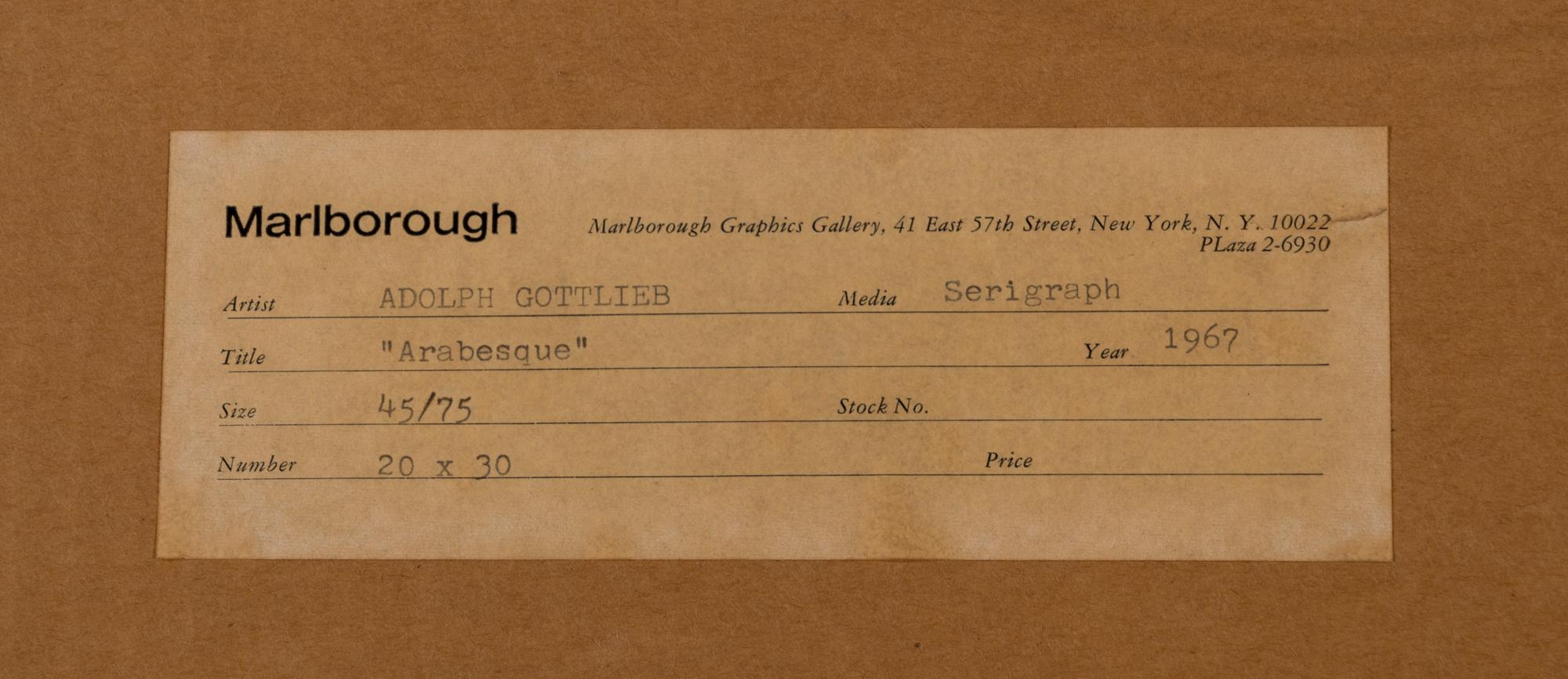 Arabesque , 1967