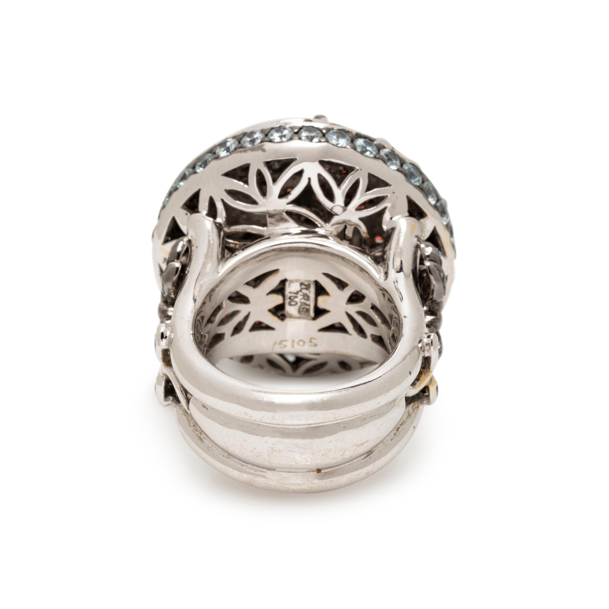 ZORAB, MULTIGEM DRAGONFLY RING