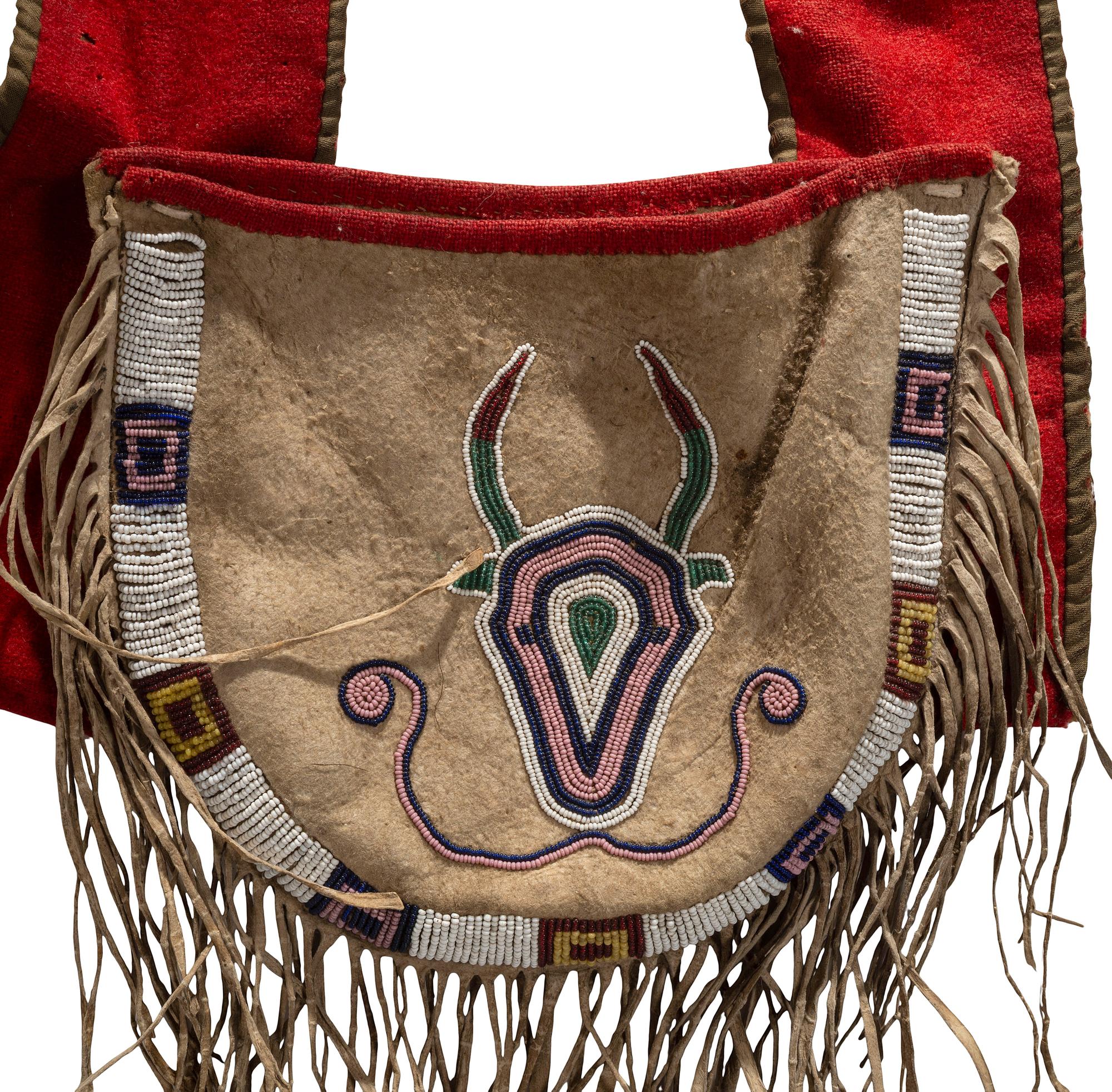 Prairie Beaded Shot Pouch