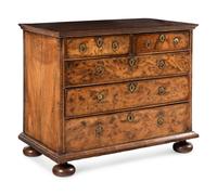 A George II Walnut Chest of Drawers