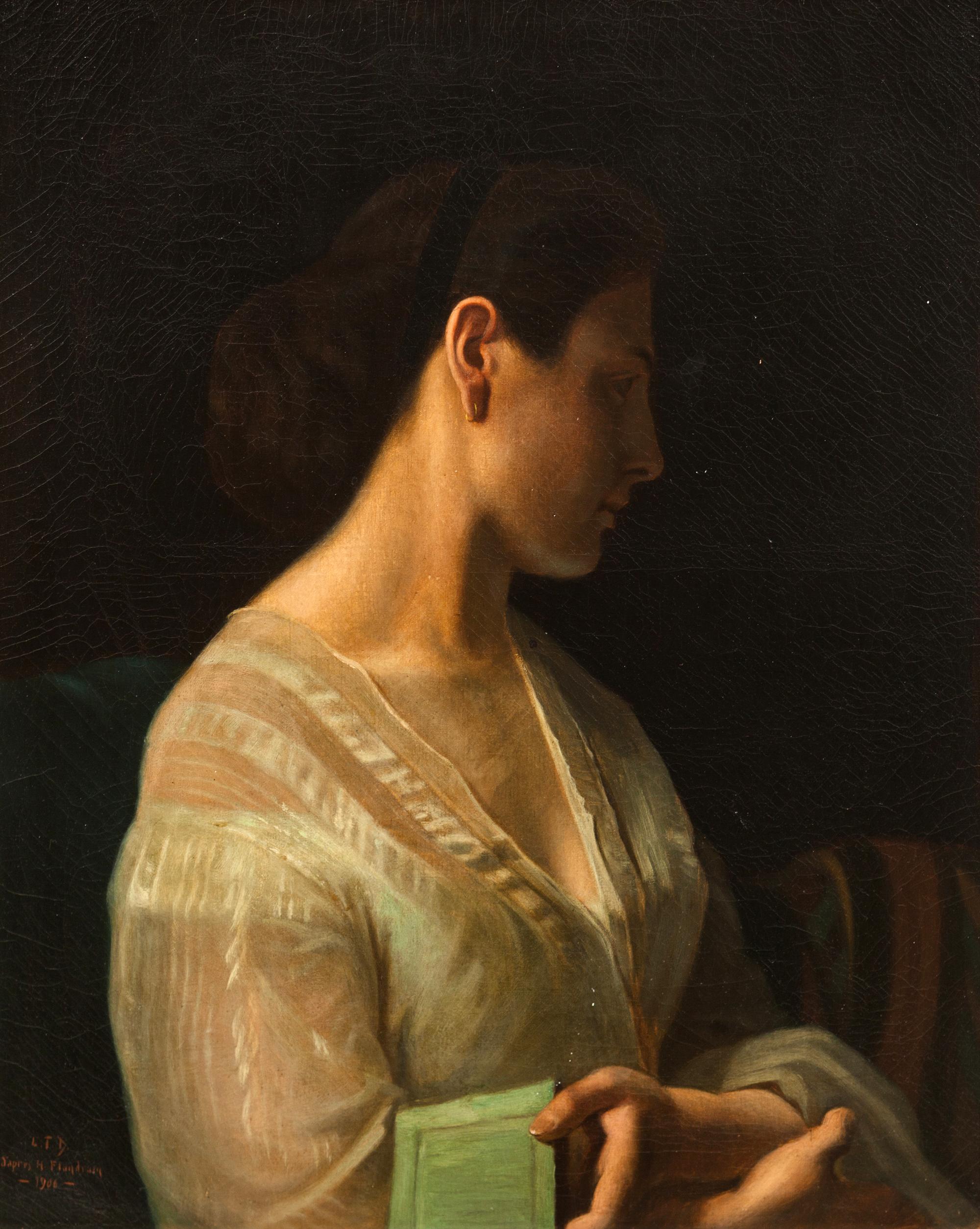 After Hippolyte Jean Flandrin (French, 1809-1864)
