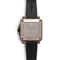 BELL & ROSS, STAINLESS STEEL AND BRONZE 'BR 03-92 DIVER' WATCH