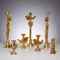 Pierre Casenove (French, b. 1943) — Group of 7 Candlesticks, 1994 for Fondica, France