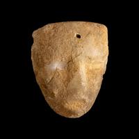 A Teotihuacan Alabaster Stone Mask