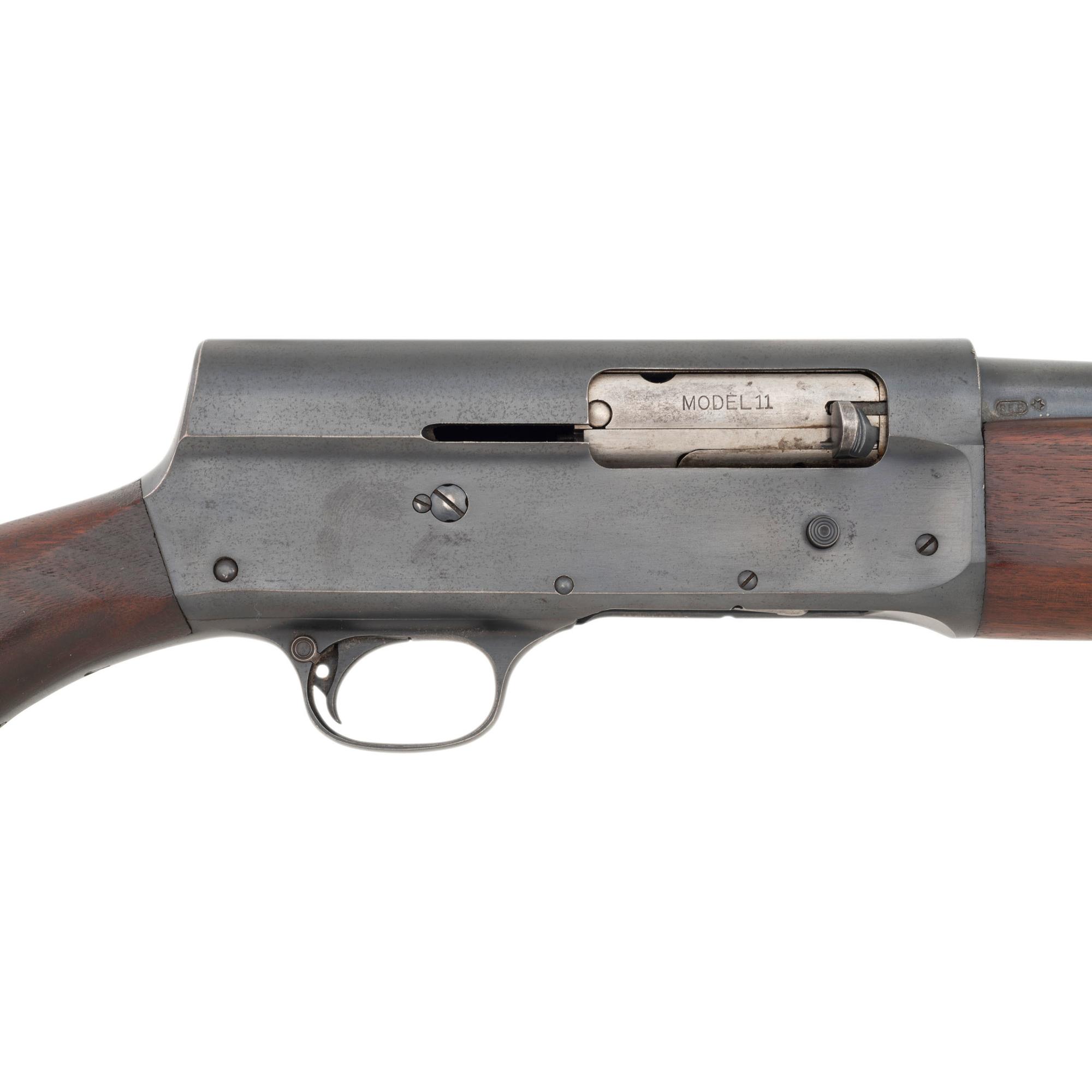 ** Remington Model 11 with Military Markings and 26 Inch Barrel