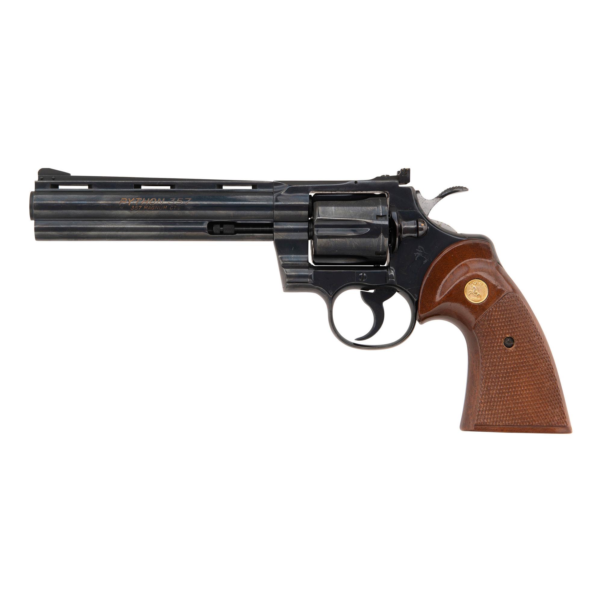 *Colt Python Revolver in the Factory Box
