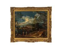 Italianate Landscape with Figures