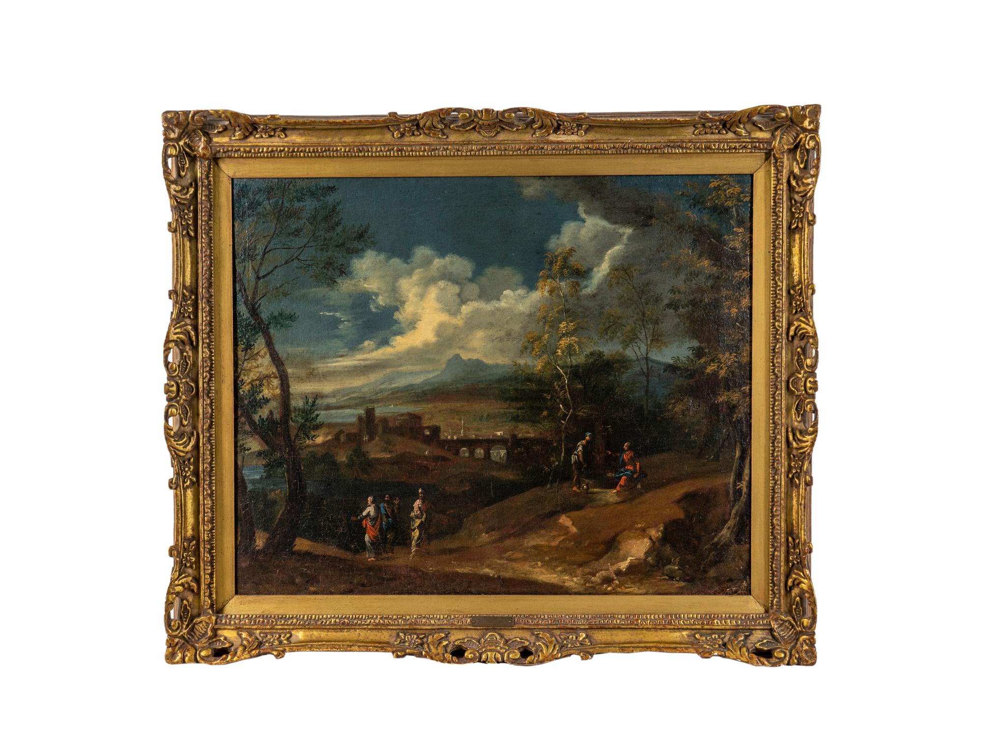 Italianate Landscape with Figures