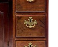 A Chippendale Mahogany Kneehole Desk