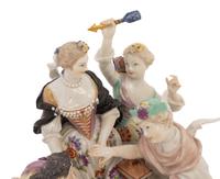 A Meissen Porcelain Figural Group