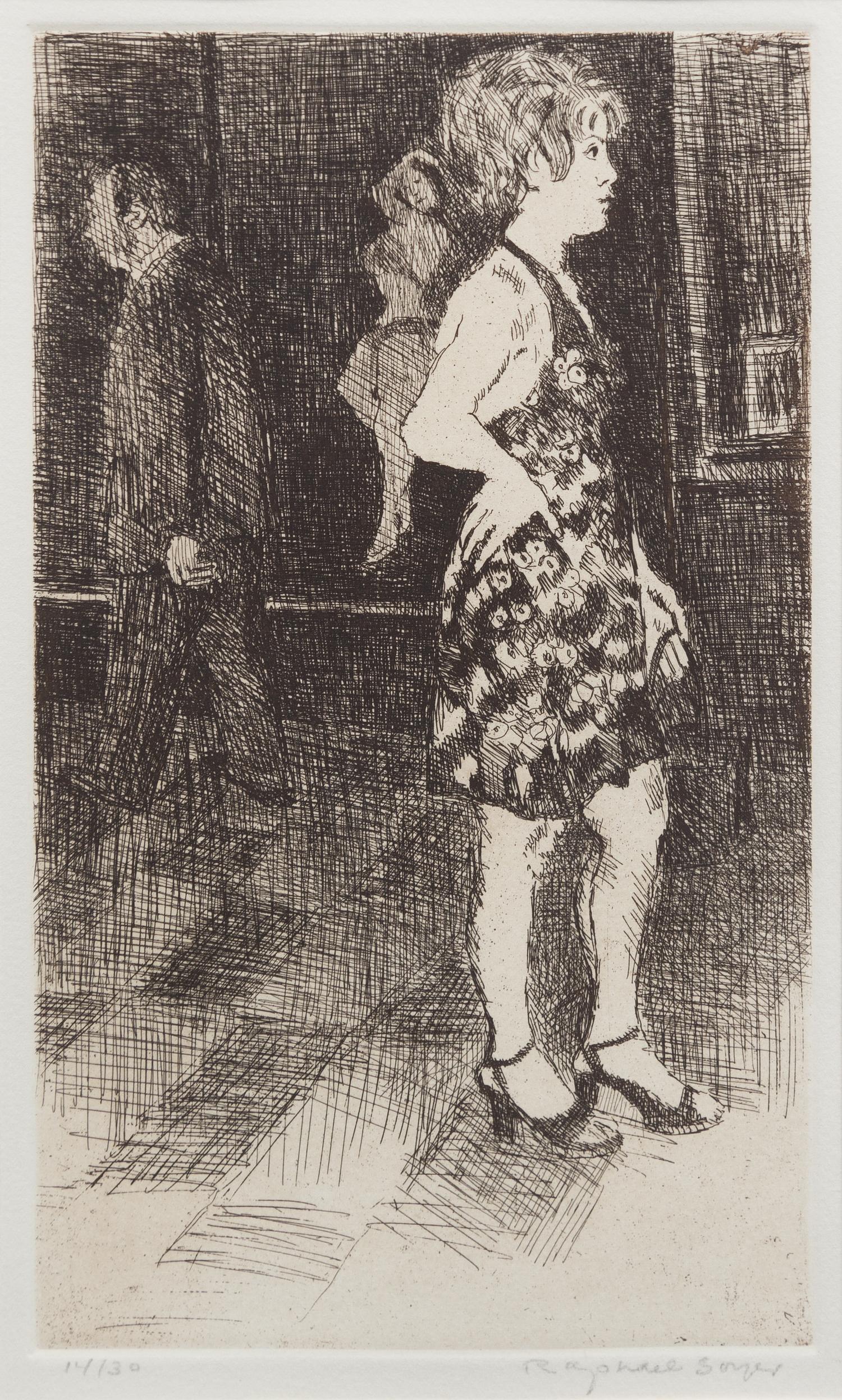 Raphael Soyer, (American, 1899-1987), Untitled (a collection of four works)