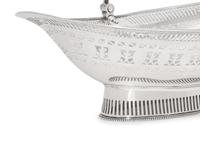 A George III Silver Centerpiece Basket