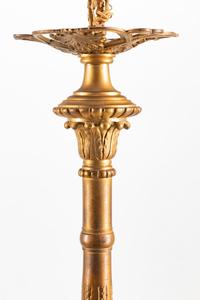 A French Gilt Bronze Six-Light Chandelier