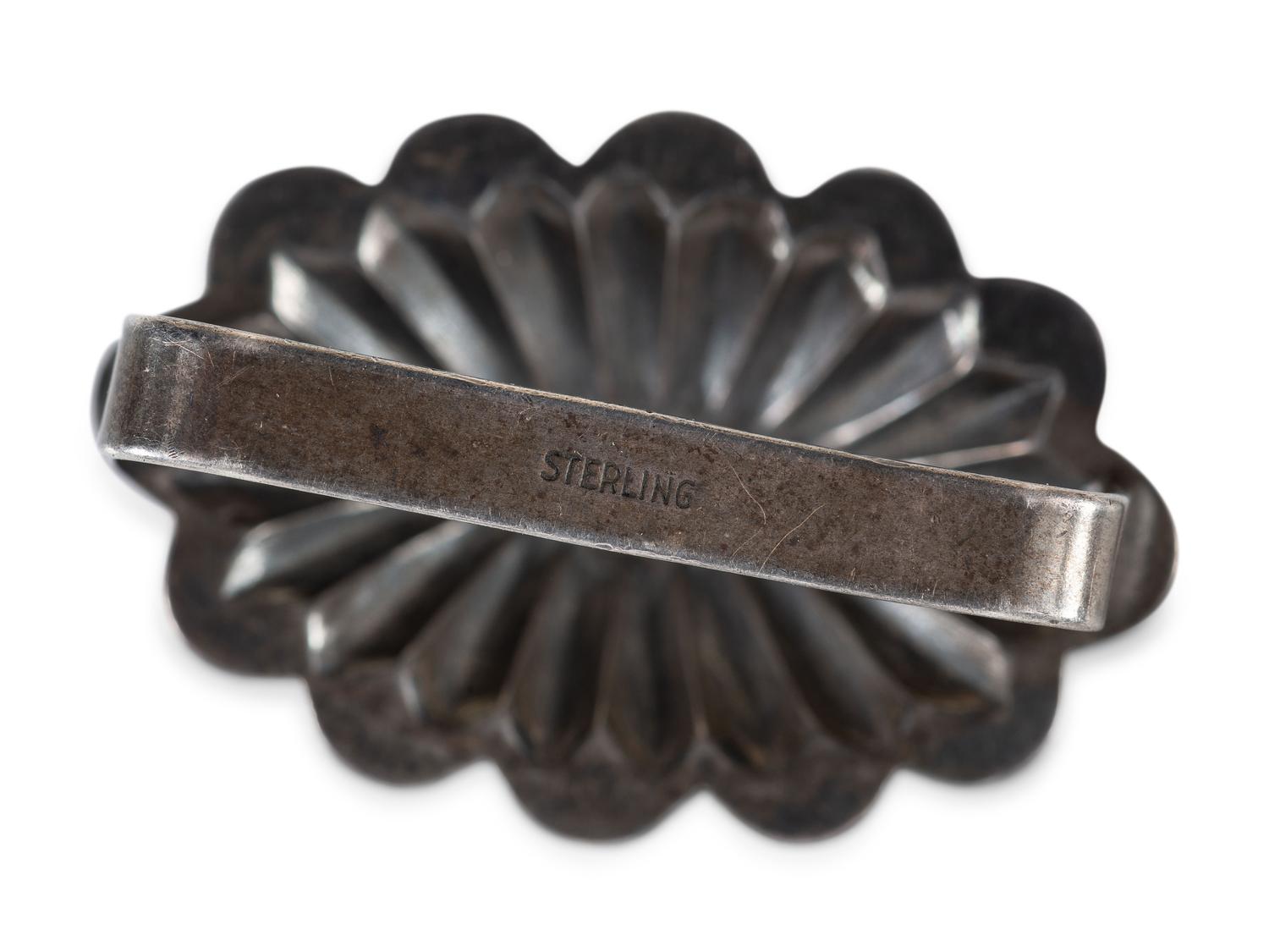 Navajo Silver Buttons and Button Covers, PLUS