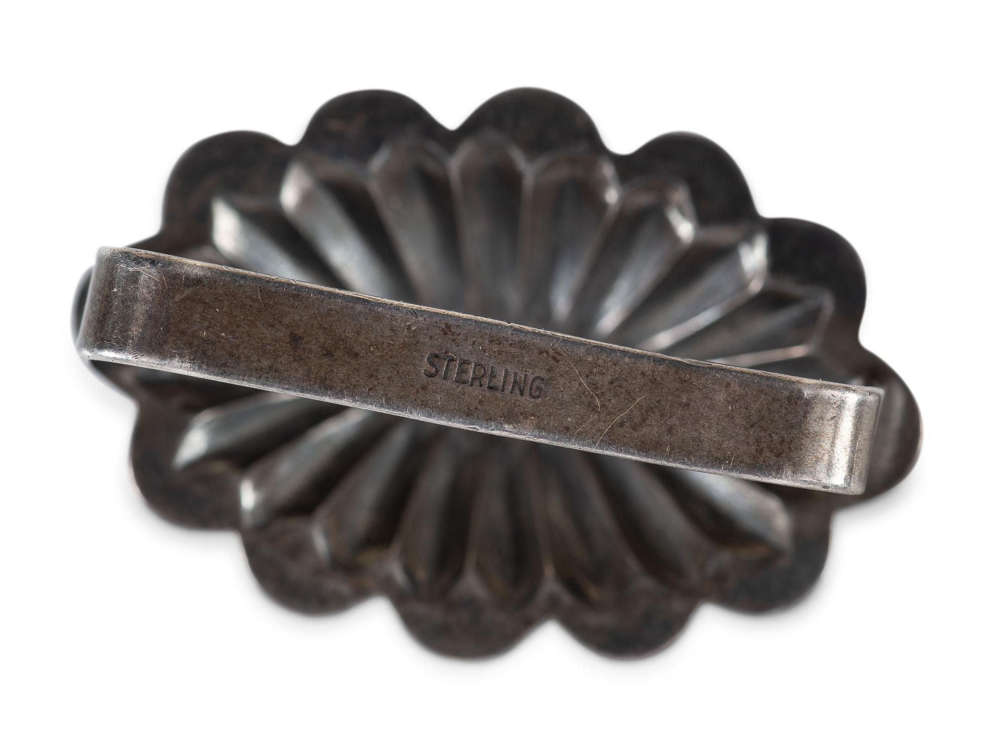 Navajo Silver Buttons and Button Covers, PLUS