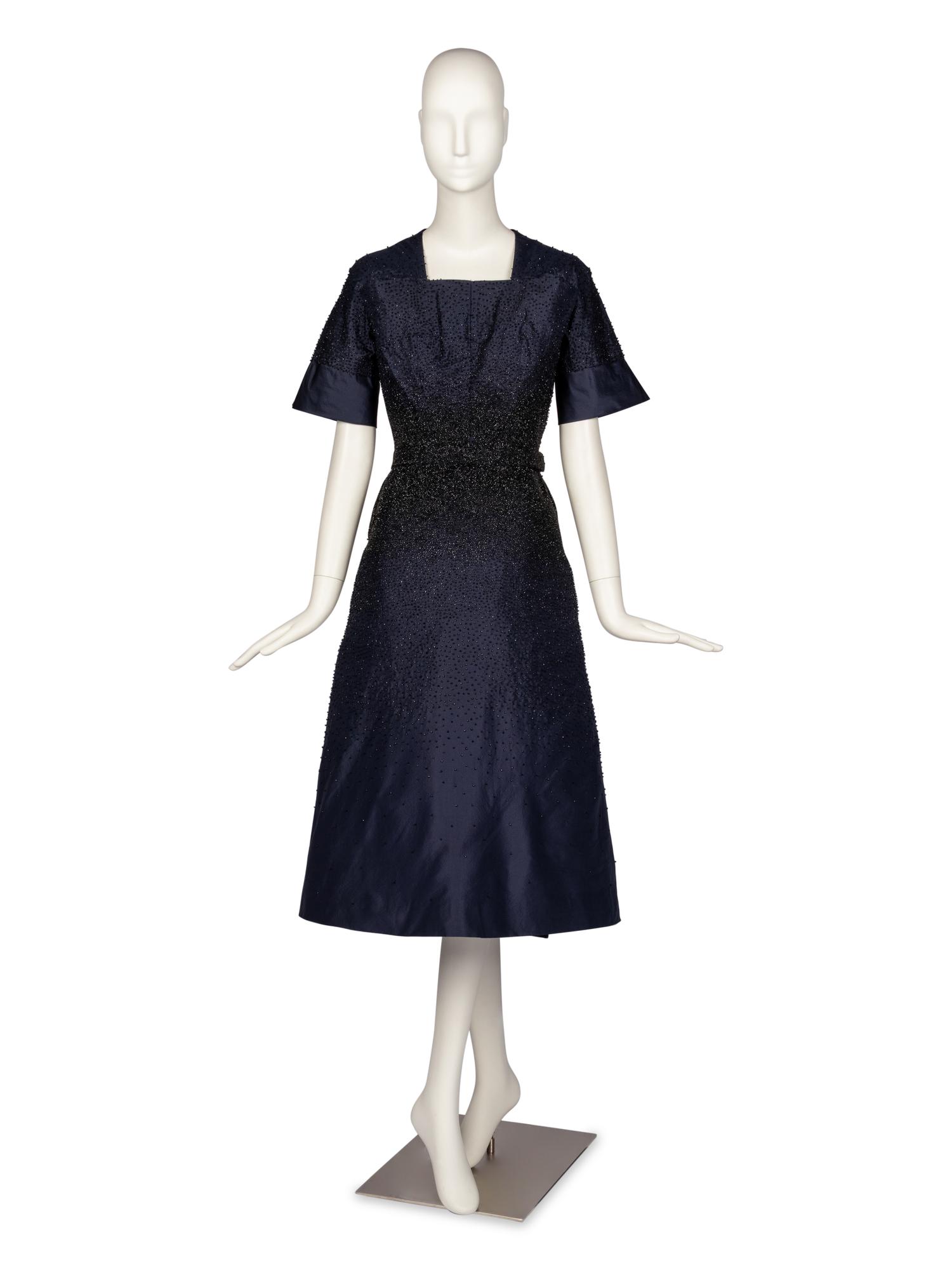 Christian Dior Haute Couture Dress with Shoes, 1950s