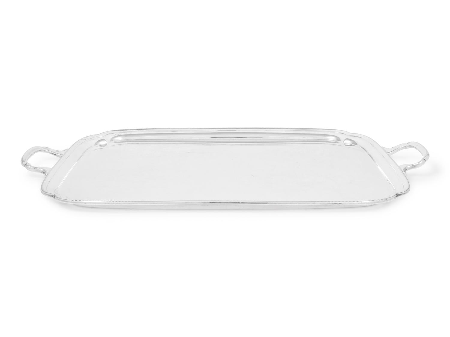 An English Silver Tray